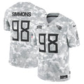 NFL Jeffery Simmons Tennessee 2024 Salute to Service Vapor Limited Jersey – Arctic Camo - Arctic Camo