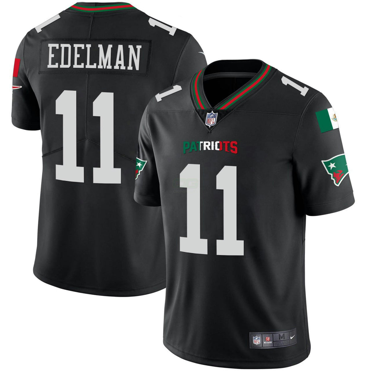 NFL Julian Edelman New England Mexican Jersey - Julian Edelman