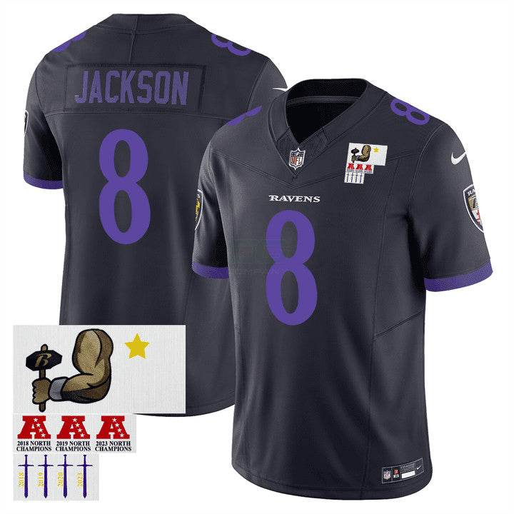 NFL Lamar Jackson Baltimore Practice Jersey – Practice Patch