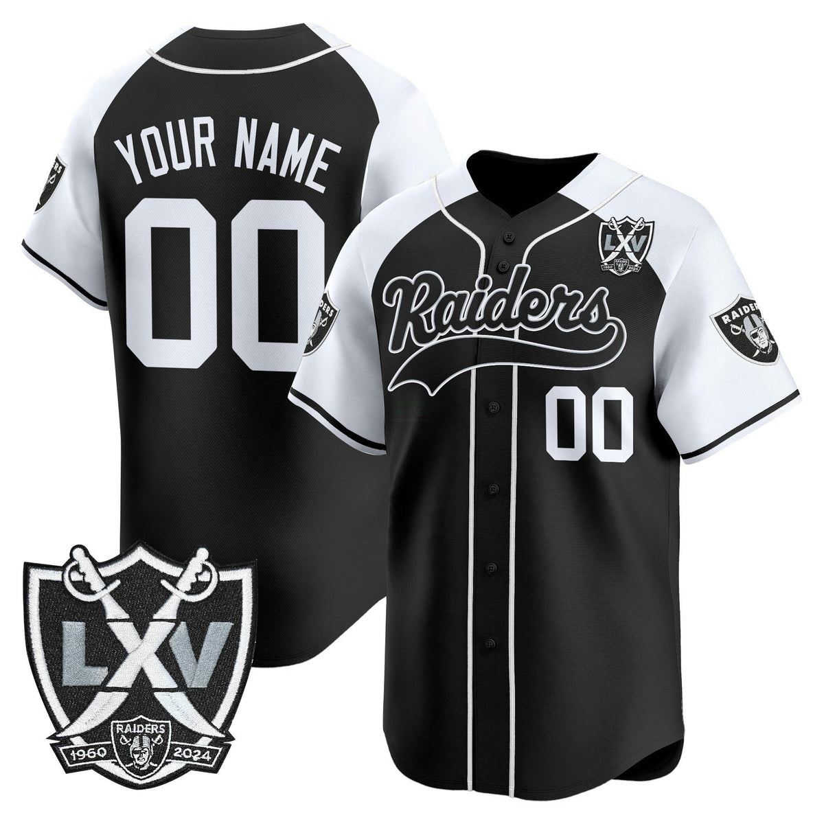 NFL Las Vegas 65th Anniversary Patch Vapor Jersey