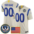 NFL Los Angeles 2025 “United States 250th Anniversary Patch” Vapor Limited Jersey
