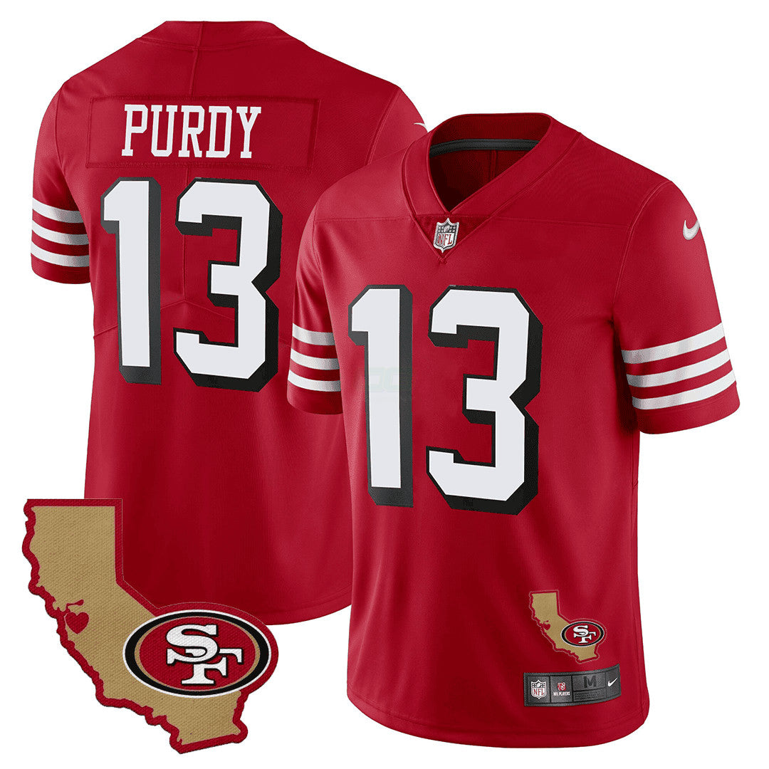 NFL Men’s 1994 California State Map Patch Throwback Jersey