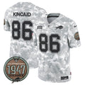 NFL Buffalo Bills Men’s 2024 Salute to Service Establishment Year Patch Vapor Limited Jersey