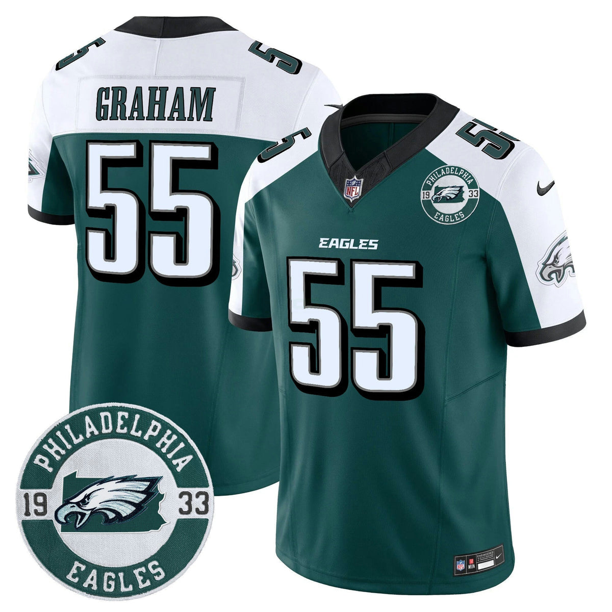 NFL Men’s 2024 Vapor Limited Jersey – Est. 1933 Patch