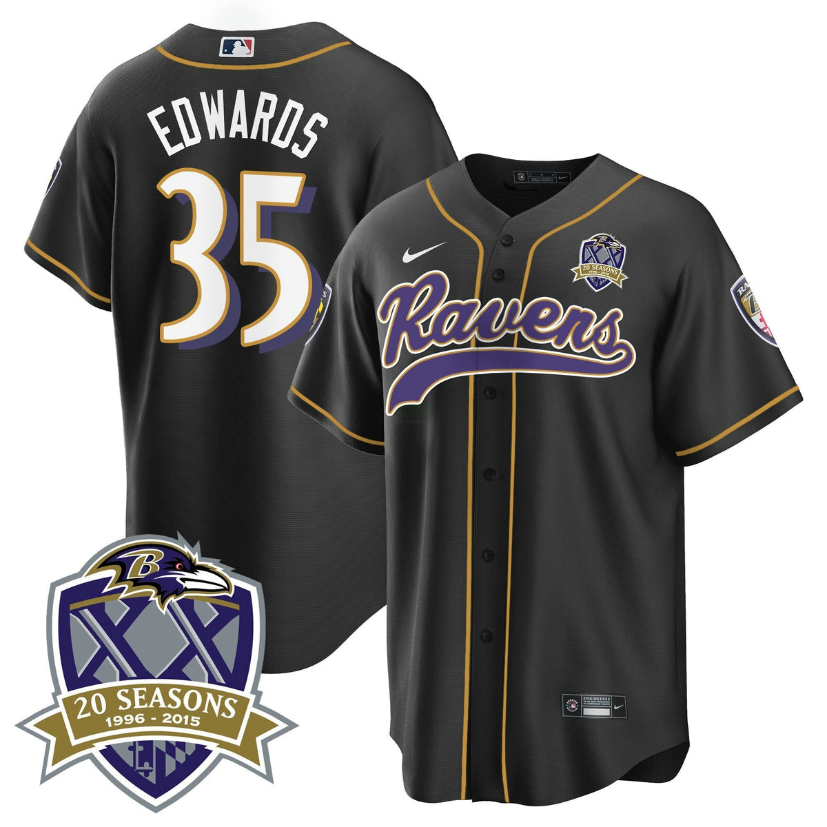 NFL Men’s 20th Season Patch Jersey