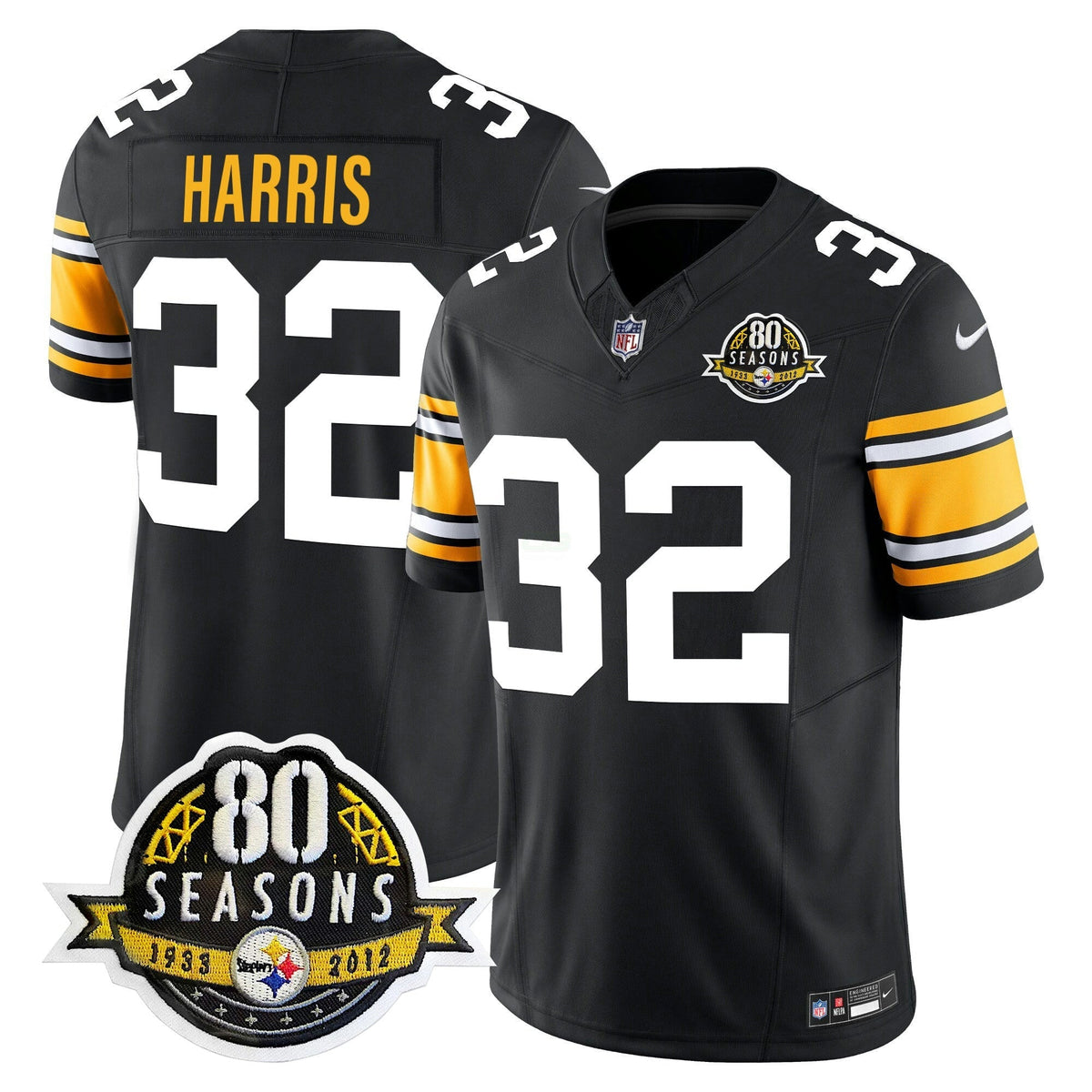 NFL Men’s 80th Anniversary Patch Vapor Limited Jersey
