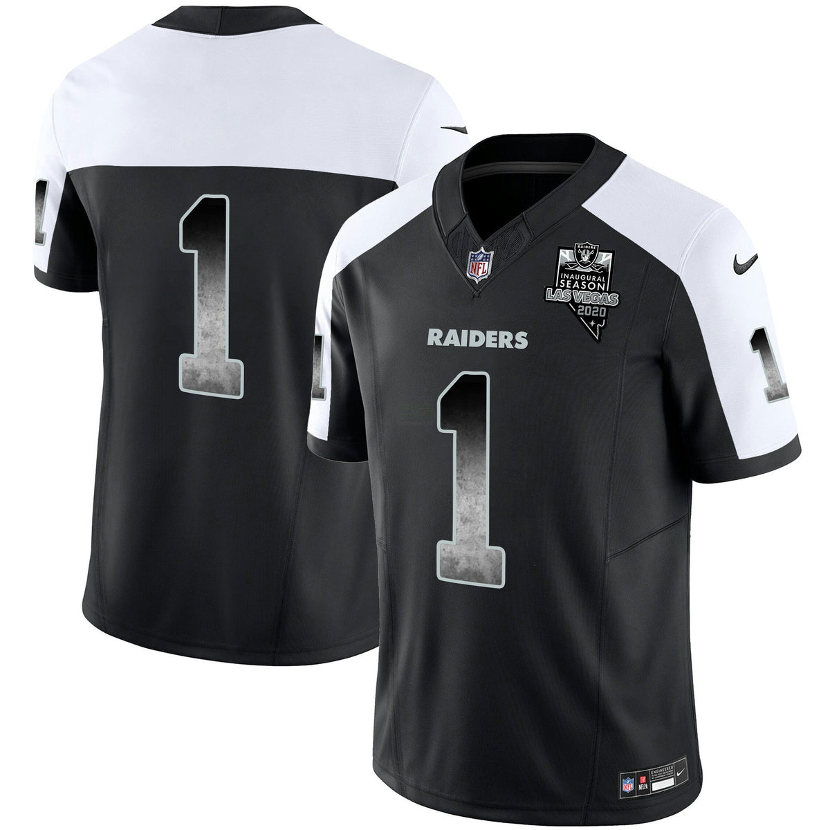 NFL Las Vegas Raiders Men’s Arch Smoke Vapor Jersey