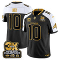 NFL Men’s Denver 3-Time Champions Patch Gold Vapor Limited Jersey