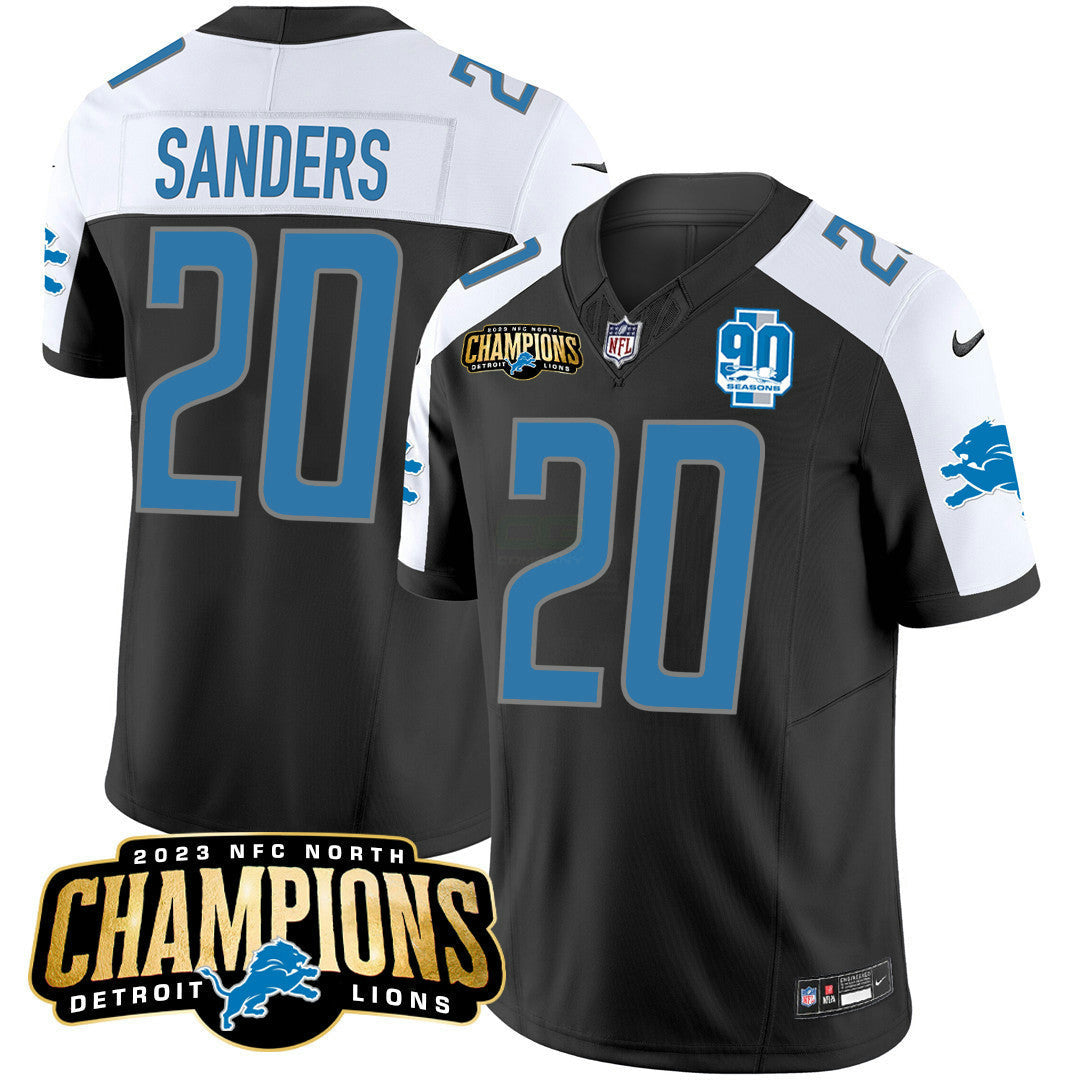 NFL Men’s Detroit 2023 NFC North Champions Patch Vapor Jersey V2