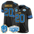 NFL Men’s Detroit 2024 NFC North Division Champions Patch Gold Trim Vapor Limited Jersey