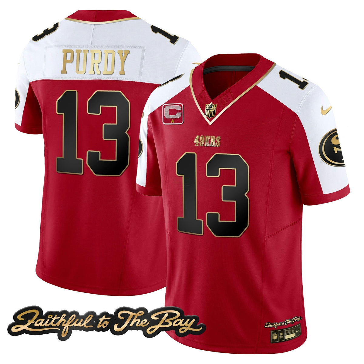 NFL Men’s Faithful To The Bay Patch Vapor Limited Jersey V3