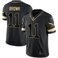 NFL Men’s Gold & Kelly Vapor Throwback Jersey
