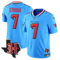 NFL Men’s Houston 2024 Texas Patch Vapor Limited Jersey V5