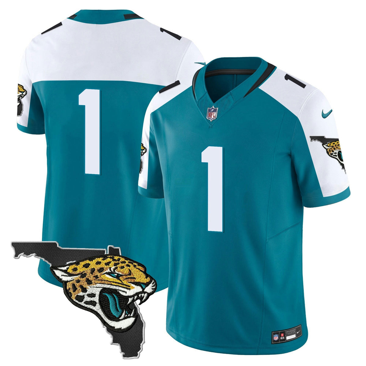 NFL Men’s Jacksonville Florida Patch Vapor Jersey