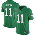 NFL Men’s Kelly Green Vapor Throwback 90s Jersey