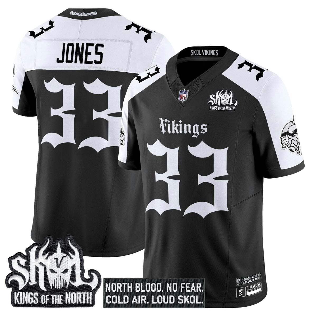 NFL Men’s Minnesota ‘Gothic Norseblood Edition’ Vapor Limited Jersey