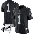 NFL Men’s Nevada Silver State Patch Vapor Jersey V2