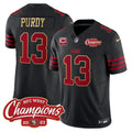 NFL Men’s NFC West Champions Gold Trim Vapor Jersey