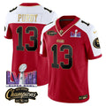 NFL Men’s NFC West Champions & Super Bowl LVIII Patch Vapor Jersey V2