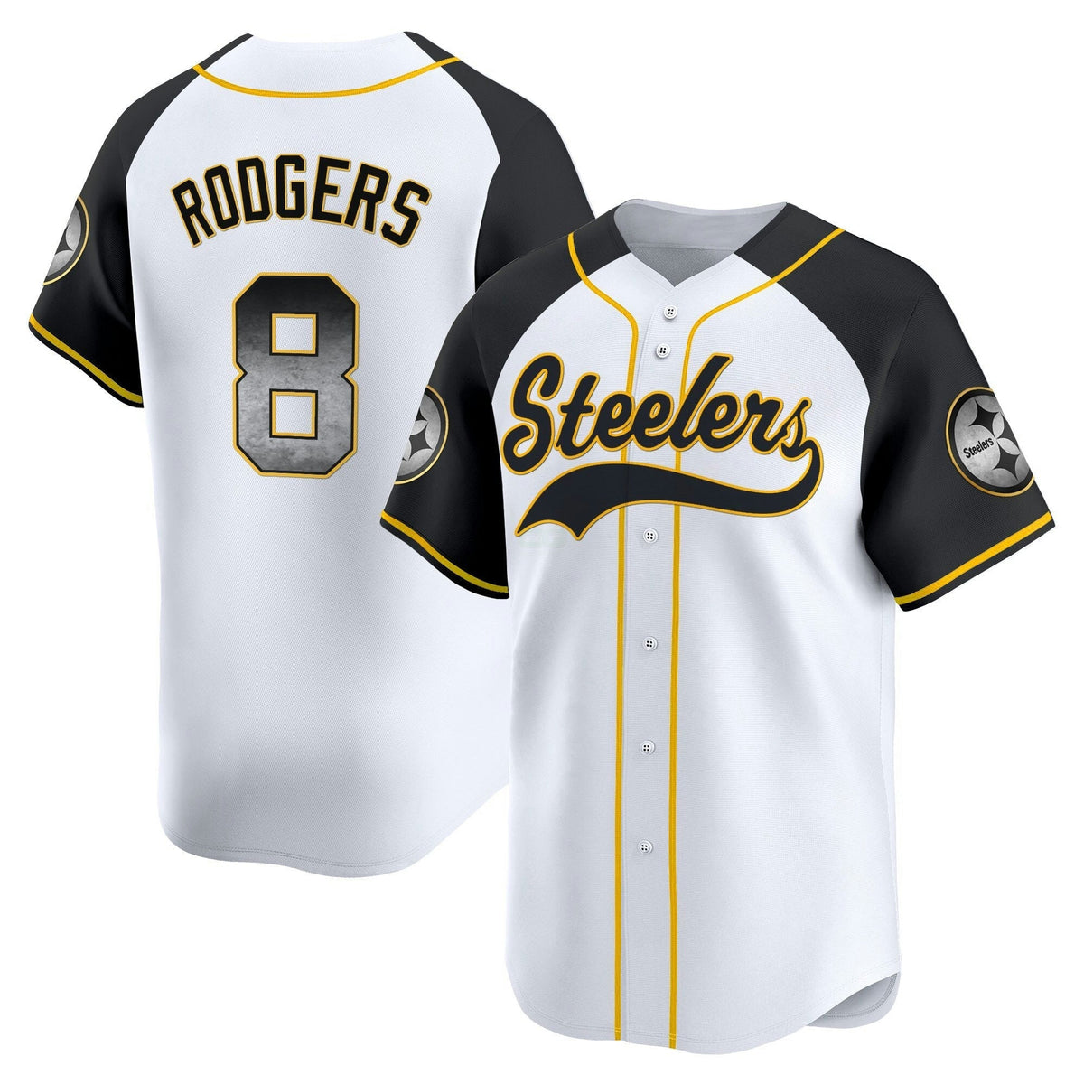 NFL Men’s Pittsburgh Arch Smoke Vapor Jersey