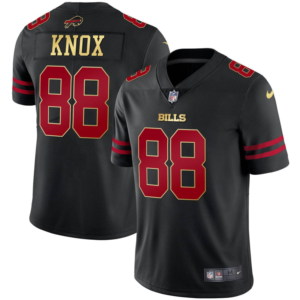 NFL Men’s Black Gold & Royal Blue Gold Vapor Jersey