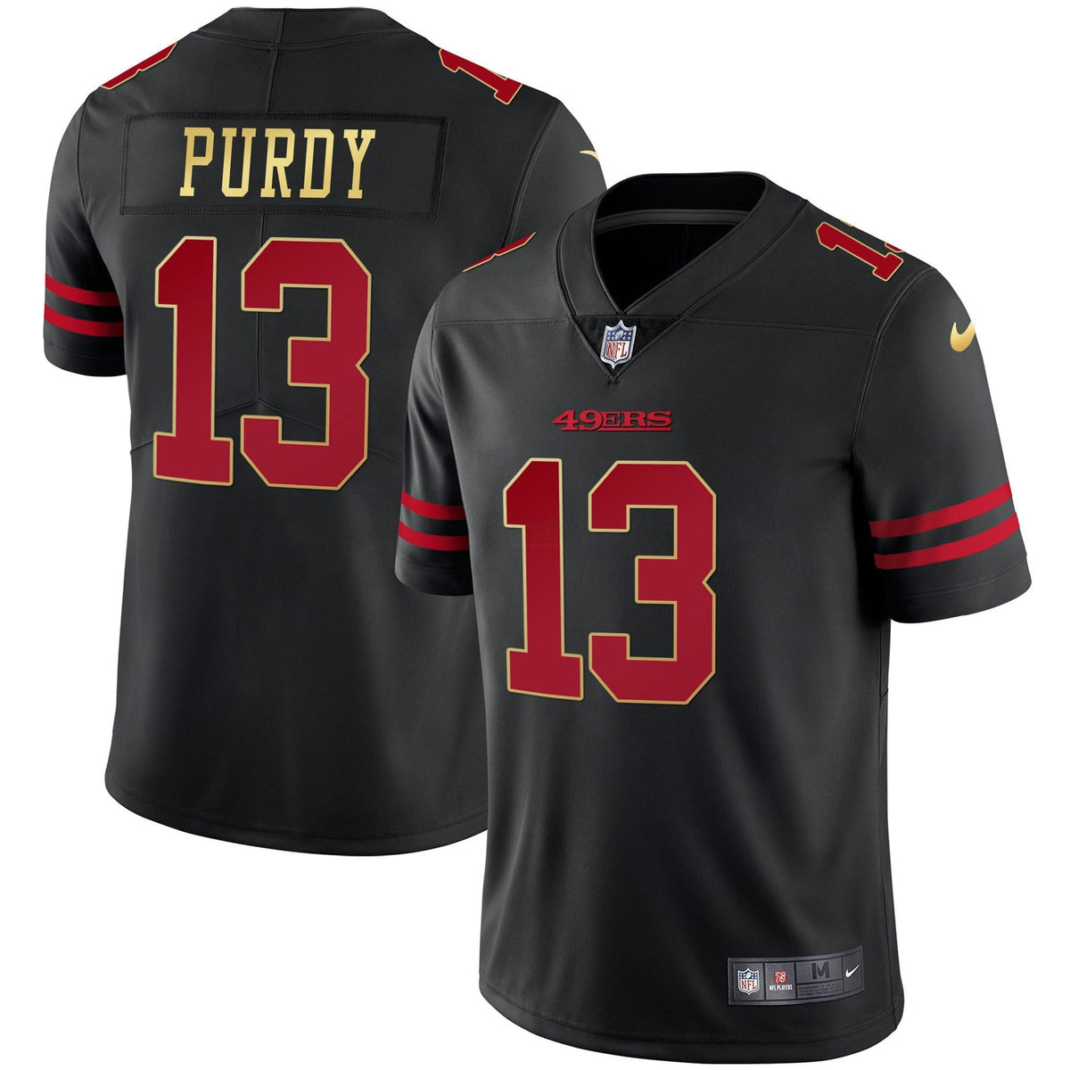 NFL Men’s Black Red Gold Blooded Jersey