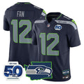 NFL Men’s Seattle 50th Anniversary Patch Vapor Limited Jersey