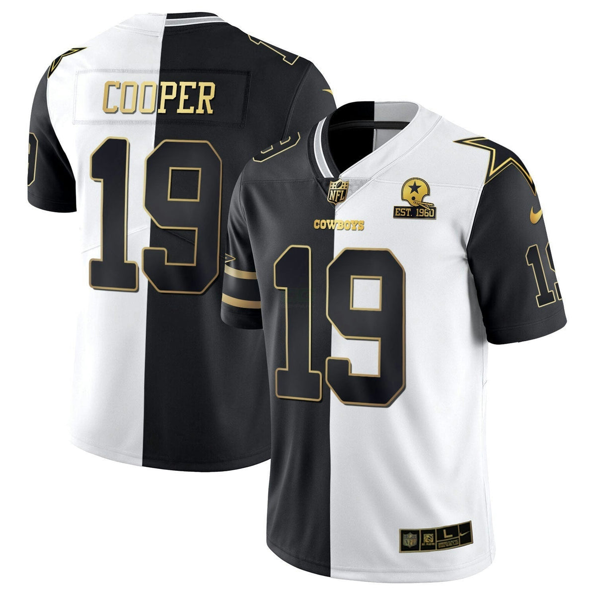 Jersey NFL Men’s Split Est 1960 Patch