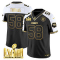 NFL Men’s Super Bowl LVIII Pattern Gold Vapor Jersey