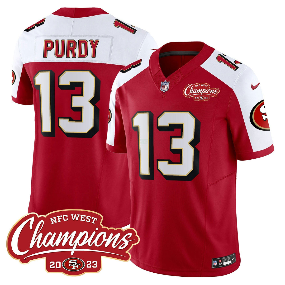 NFL Men’s Throwback NFC West Champions Patch Vapor Jersey