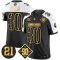 NFL Men’s Washington 90th & Sean Taylor Patch Gold Vapor Limited Jersey