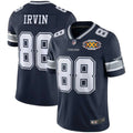 NFL Michael Irvin Dallas Navy Super Bowl Patch Jersey - Michael Irvin