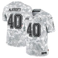 NFL Mike Alstott Tampa Bay 2024 Salute to Service Vapor Limited Jersey – Arctic Camo - Arctic Camo