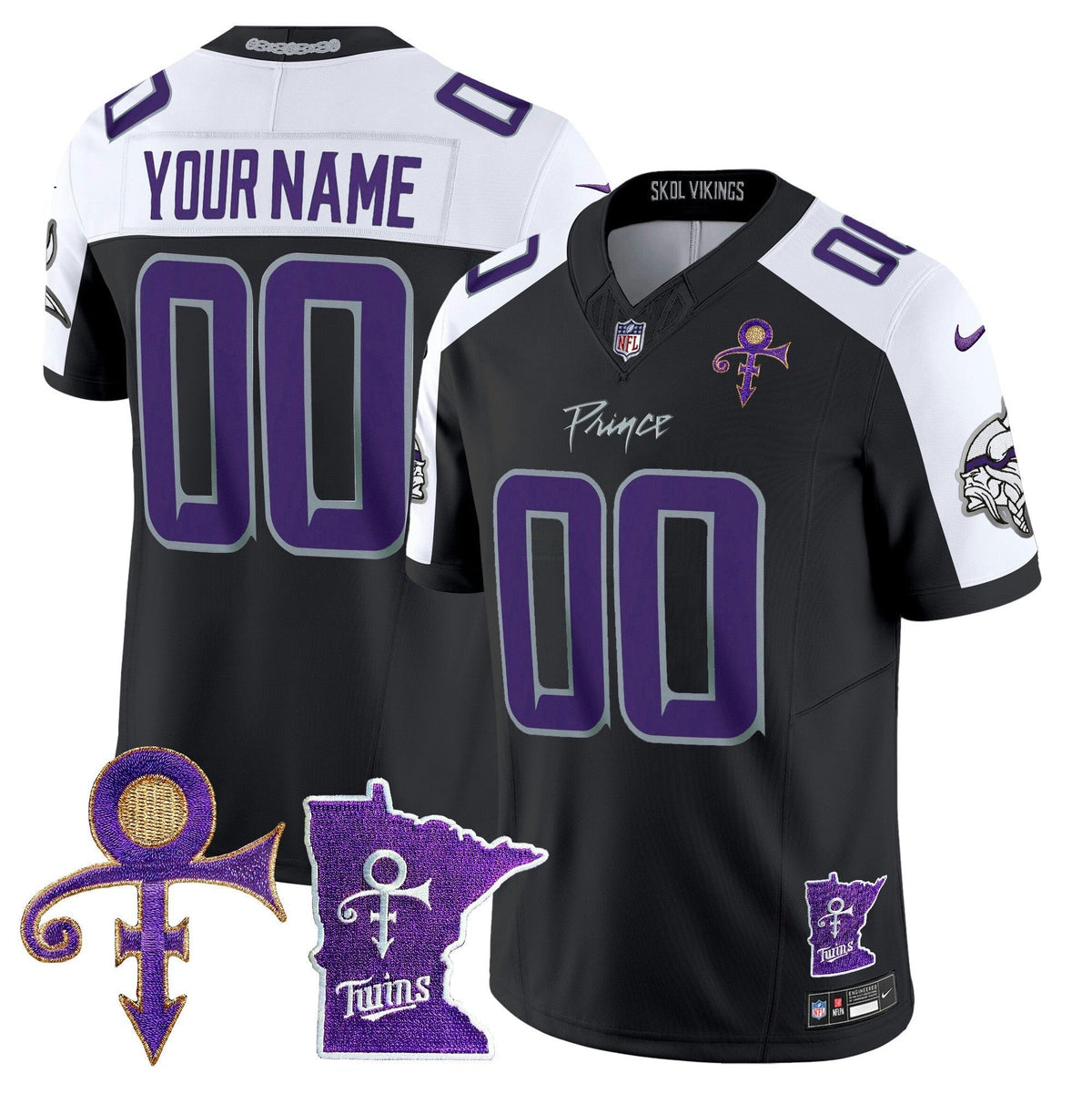 NFL Minnesota 2024 Prince Vapor Limited Jersey V2