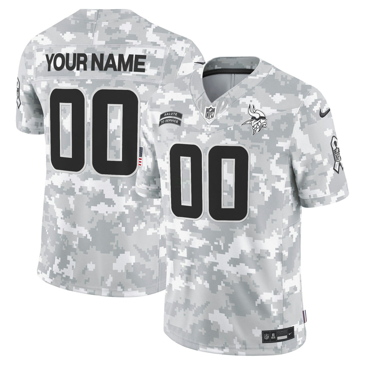 NFL Minnesota 2024 Salute to Service Vapor Limited Jersey