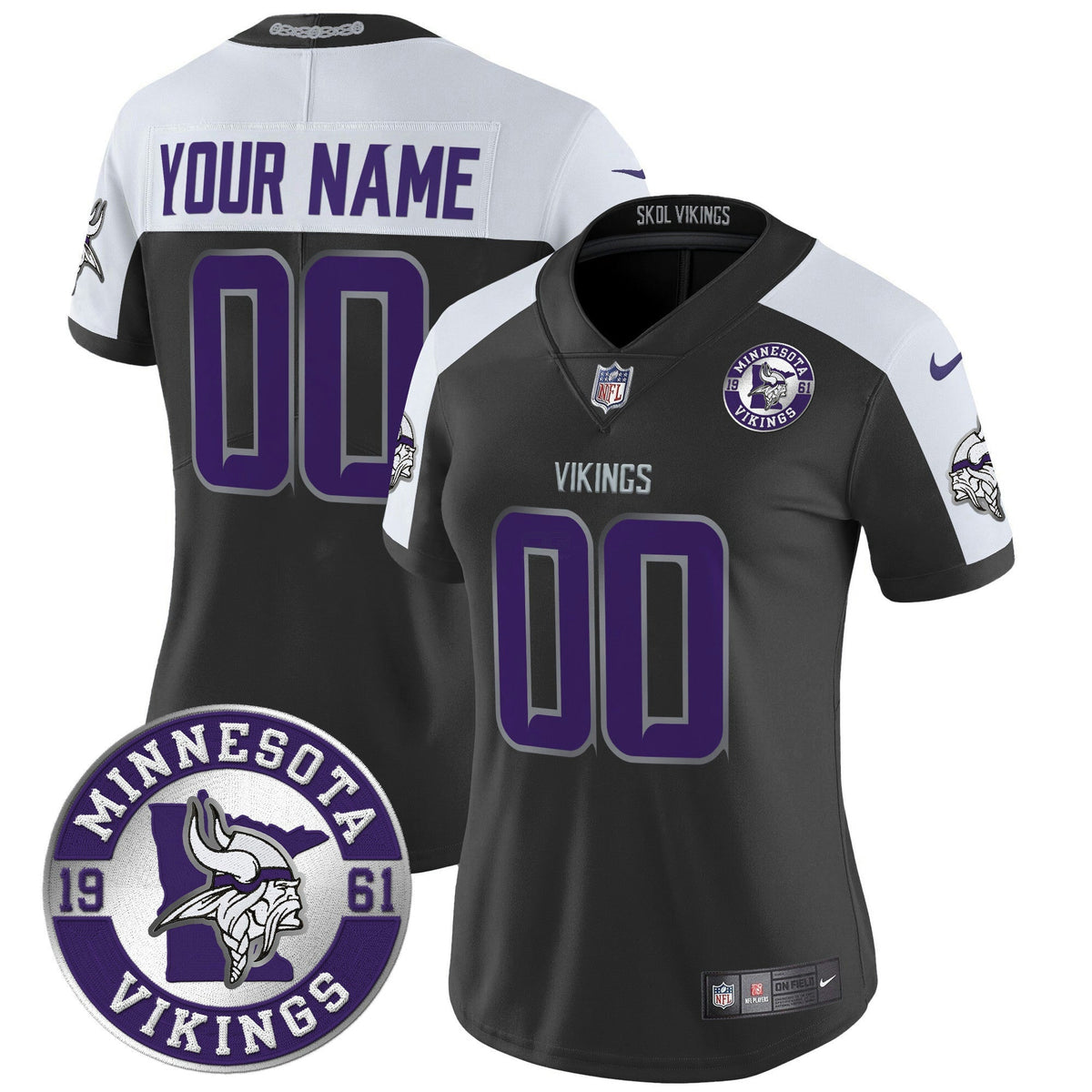 NFL Minnesota 2024 Vapor Limited Jersey – Est. 1961 Patch