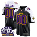 NFL Minnesota King Of The North Patch Throwback Game Jersey