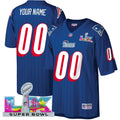 NFL New England Super Bowl LX Throwback Jersey