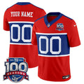NFL New York ‘Century Red’ 100th Season Commemorative Vapor Jersey