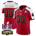 NFL NFC West Champions & Super Bowl LVIII Patch Vapor Jersey