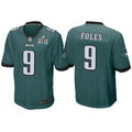 NFL Nick Foles Philadelphia Midnight Green Super Bowl Jersey - Midnight Green