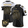 NFL Ohio Patch Vapor Limited Gold Jersey