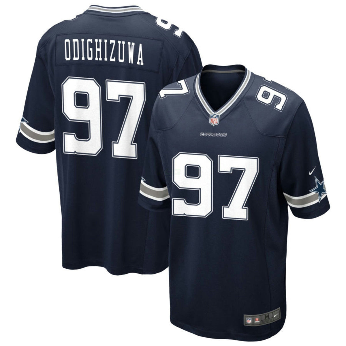 NFL Osawaru Odighizuwa Dallas Navy Jersey - Osawaru Odighizuwa