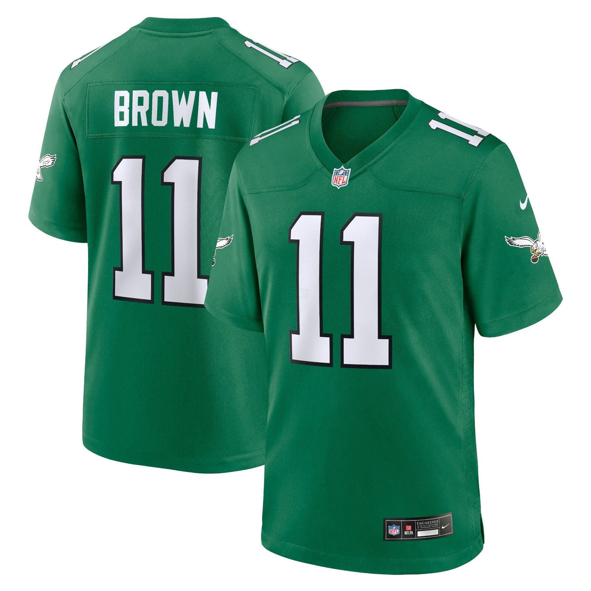 NFL Philadelphia Alternate Game Player Jersey – Kelly Green