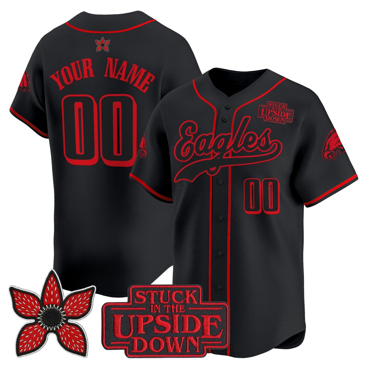 NFL Philadelphia ‘Stranger Things Edition’ Vapor Jersey - Custom