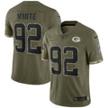 NFL Reggie White Green Bay Salute To Service Jersey - Salute To Service