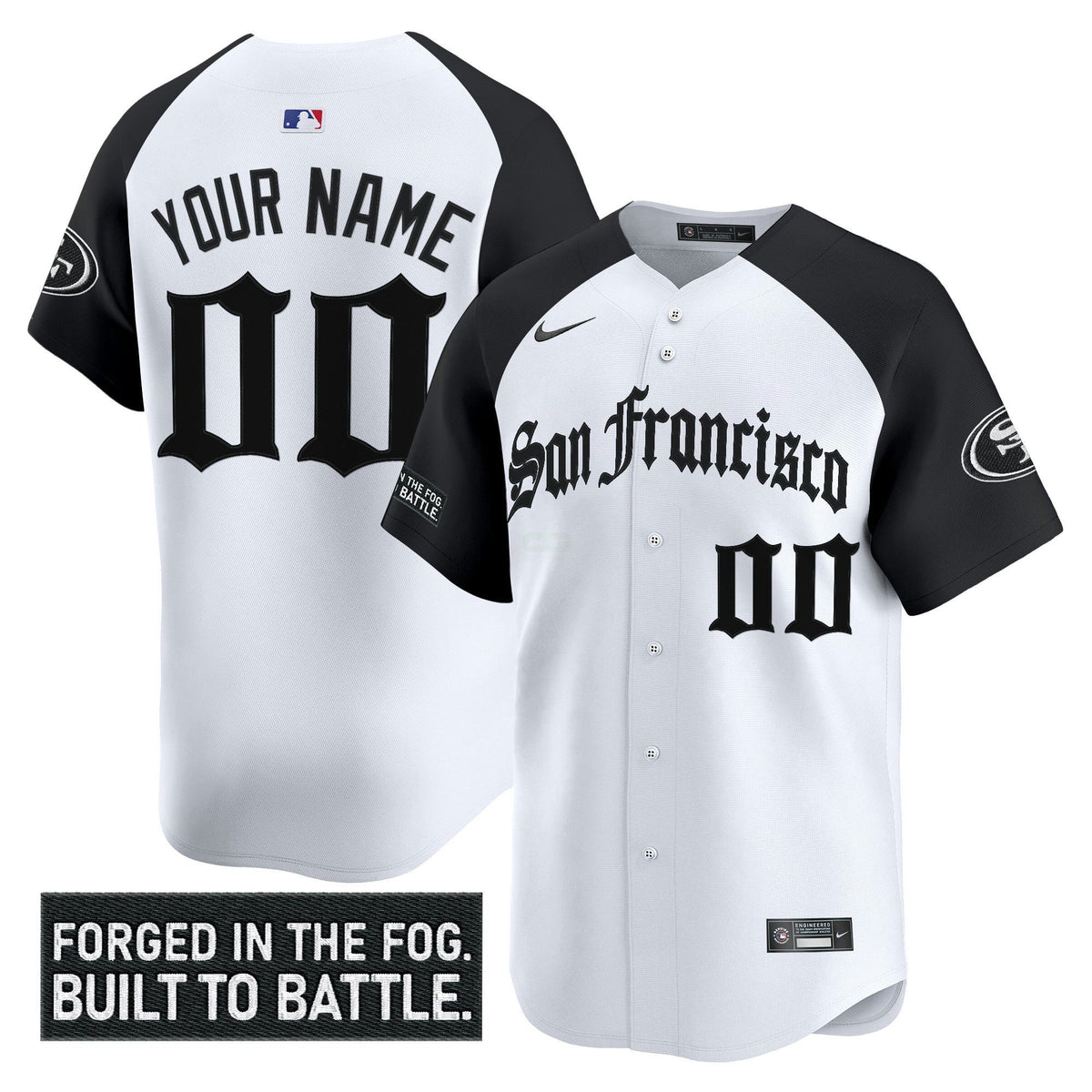 NFL San Francisco ‘Gothic Fog Edition’ Vapor Jersey