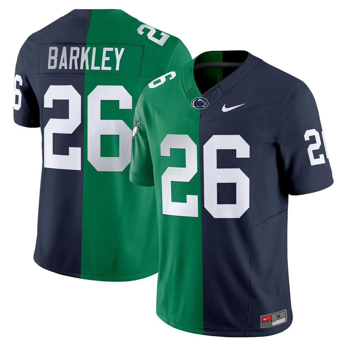 NFL Saquon Barkley Split Vapor Limited Jersey - White
