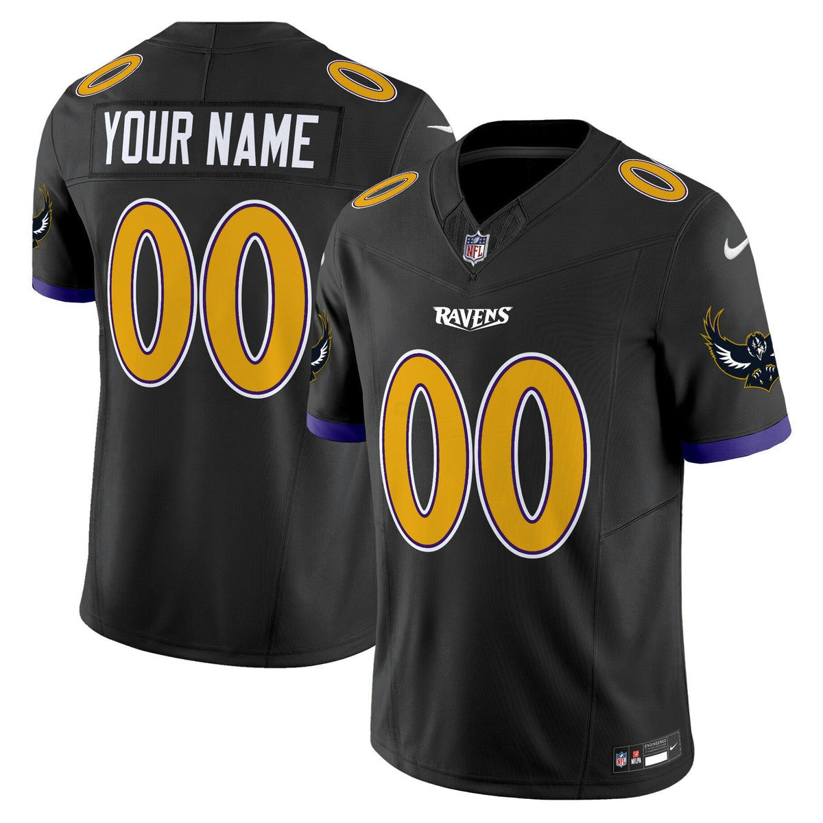 NFL Baltimore Ravens Special Vapor Limited Jersey V2