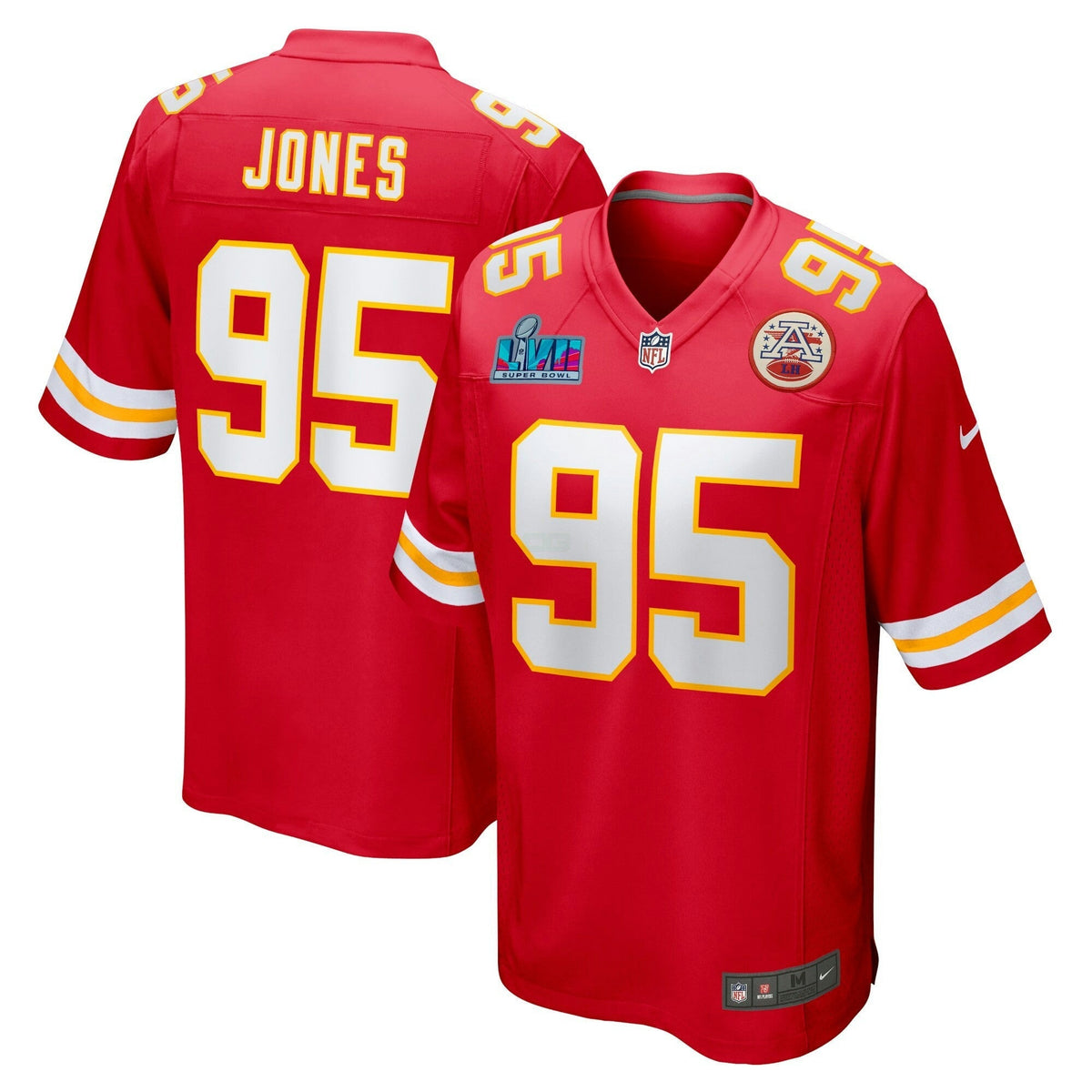 NFL Super Bowl LVII Patch Game Jersey Red